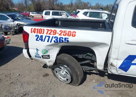 2023 Toyota Tacoma Sr из США, поврежденный, VIN 3TYAX5GN2PT081299